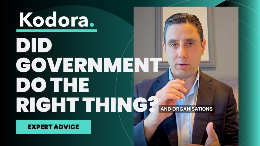 Did Government Do the Right Thing?