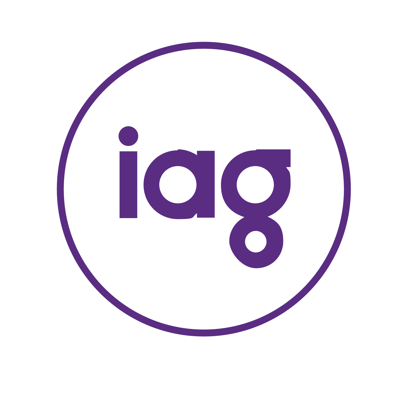 IAG logo representing ai group collaboration and artificial intelligence for business in Australia.