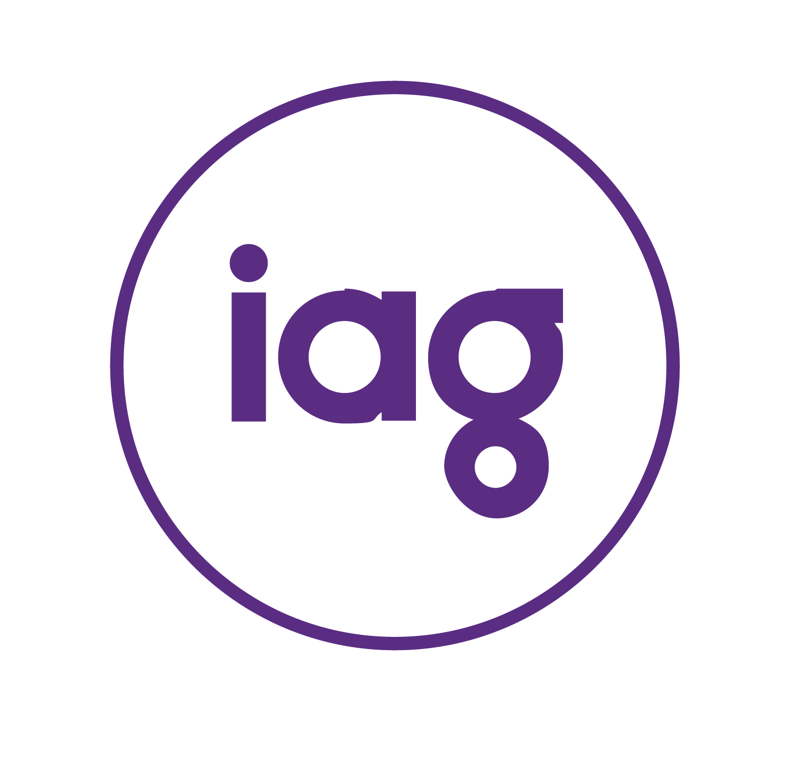 IAG logo representing ai group collaboration and artificial intelligence for business in Australia.